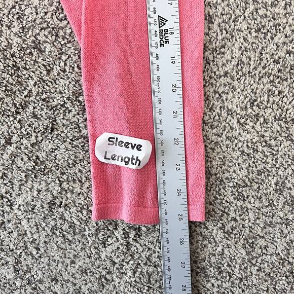 Catherines Women 1X Minimalist Staple Modest Career Office Coastal Knit Cardigan - Picture 9 of 10